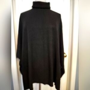 Elegant Black Cape for Women